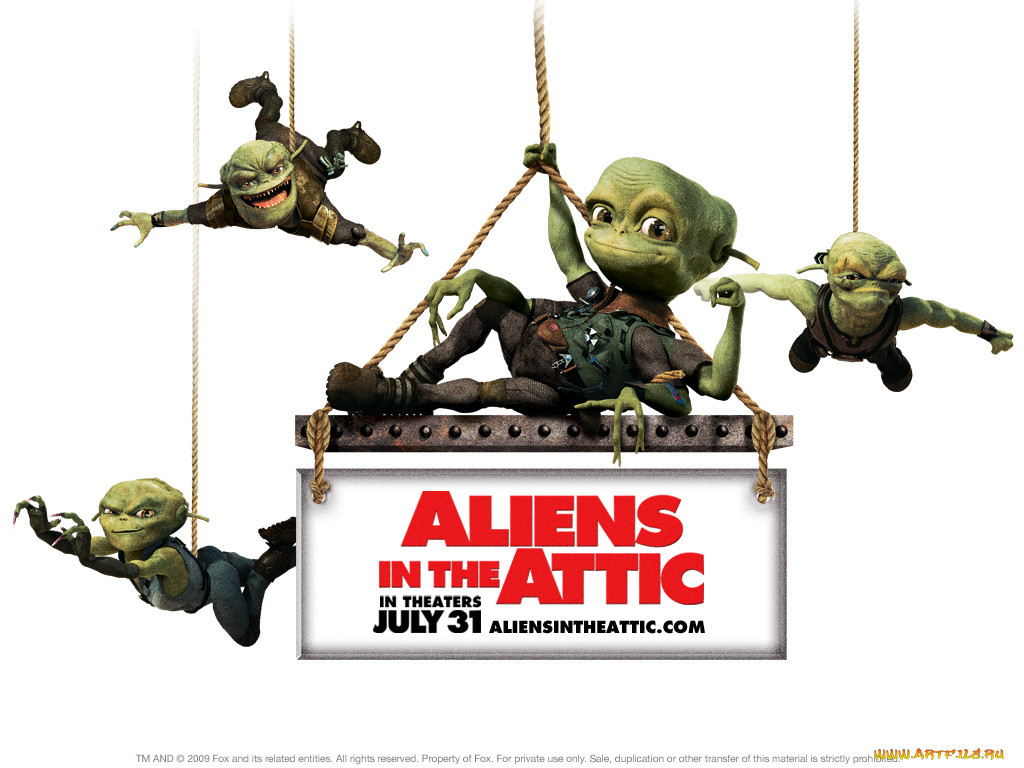 aliens, in, the, attic, , 